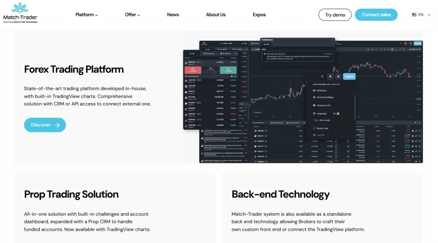 Η BridgeWise προσθέτει εργαλεία AI trading στο Match-Trader μέσω broker API