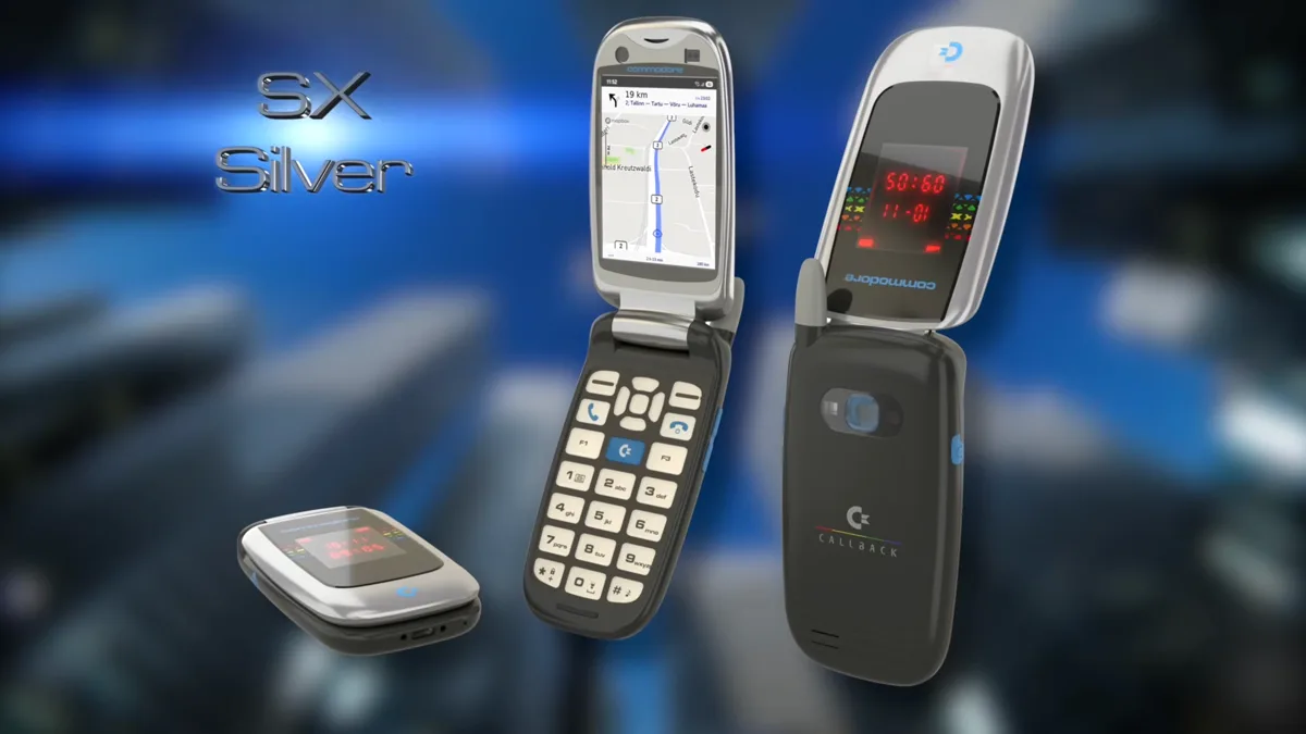 Το flip phone της Commodore αποχαιρετά τα social media